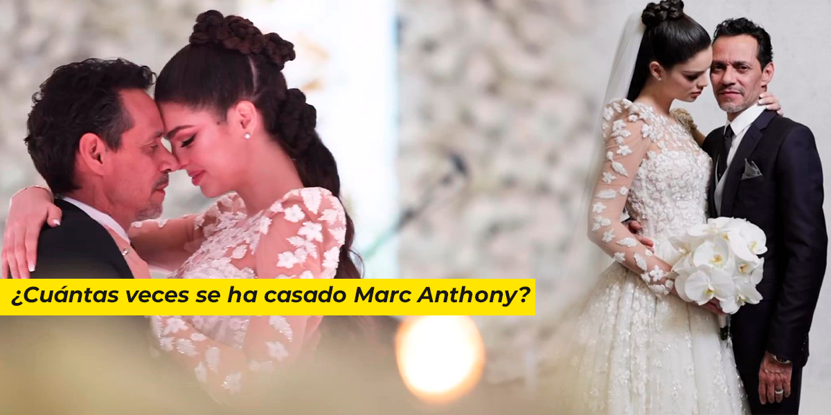 ¿Cuántas veces se ha casado Marc Anthony? Estereo Azul