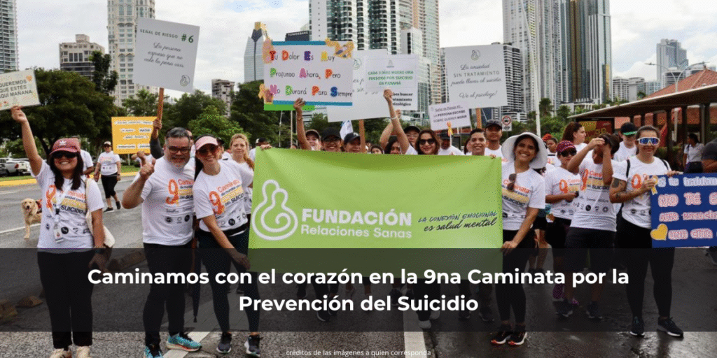 Caminamos con el corazón en la 9na Caminata por la Prevención del Suicidio