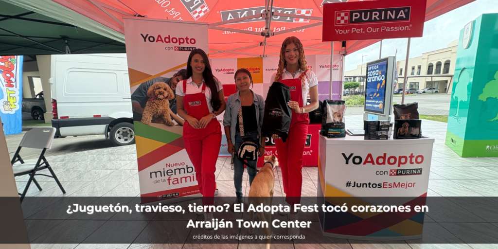 ¿Juguetón, travieso, tierno? El Adopta Fest tocó corazones en Arraiján Town Center